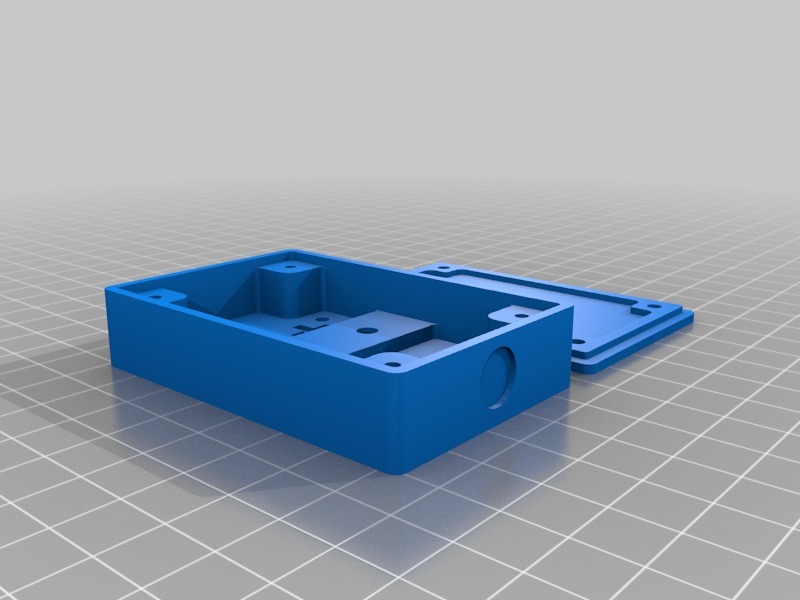 太阳能电池板接线盒3D打印模型