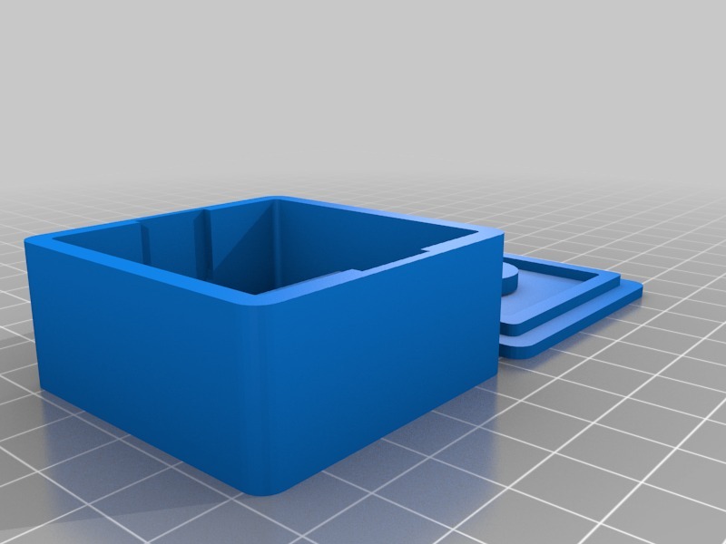 太阳能电池板接线盒3D打印模型