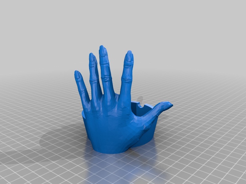 手3D打印模型