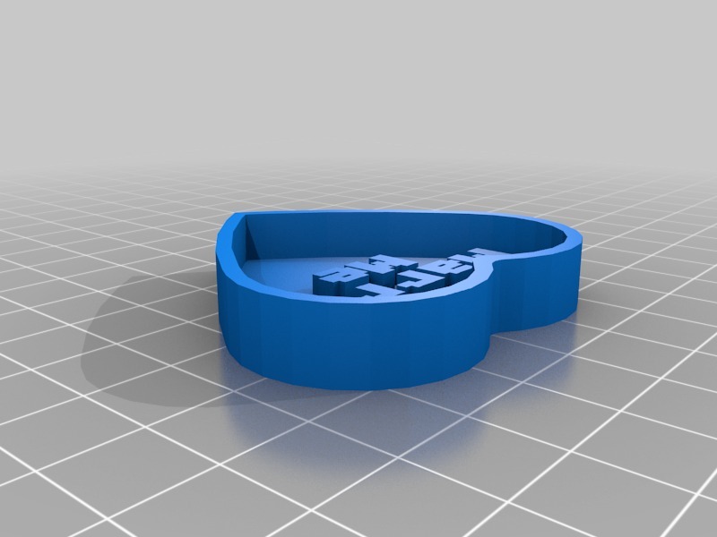 心形盒子3D打印模型