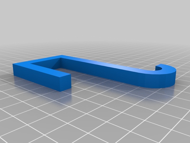 衣柜挂钩3D打印模型