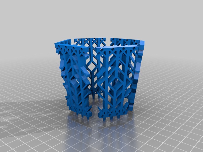 中国风灯笼3D打印模型