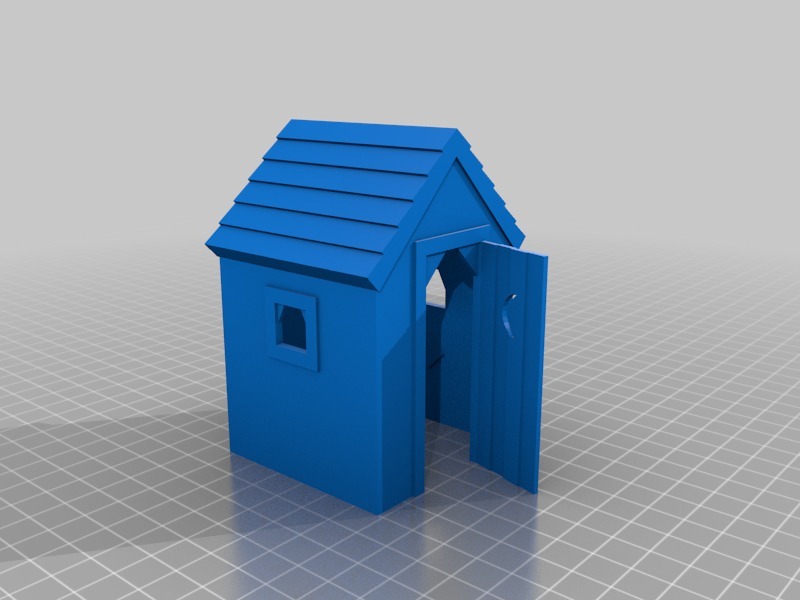 房子3D打印模型