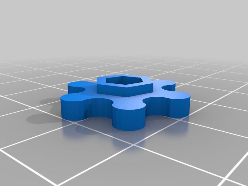 用于平台校准的部件3D打印模型