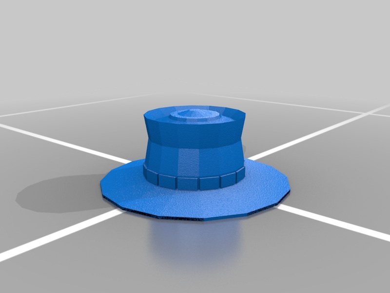帽子3D打印模型