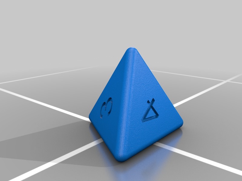 四面体3D打印模型