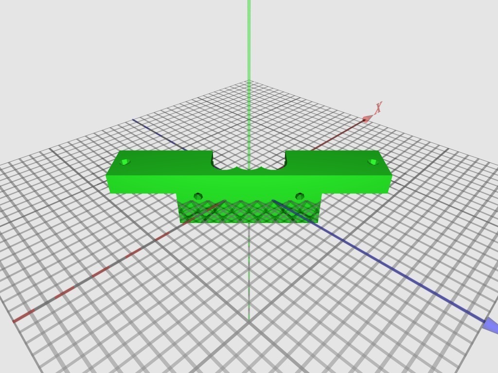 双喂料挤出机3D打印模型