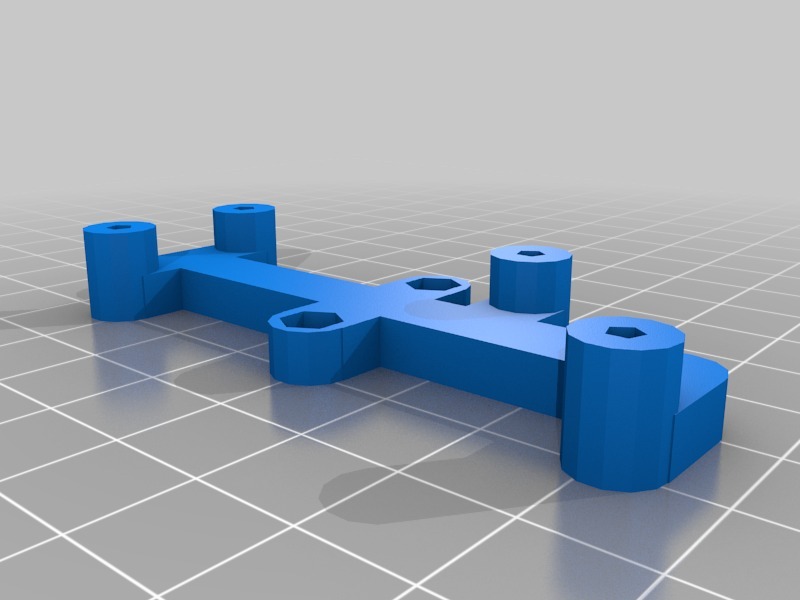 挤出机控制器和继电器板安装部件3D打印模型