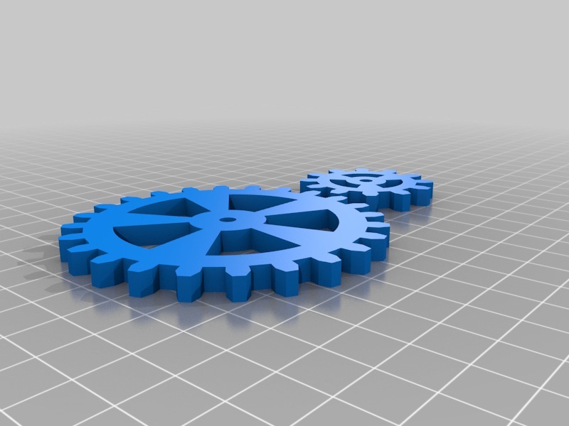 钝齿轮3D打印模型
