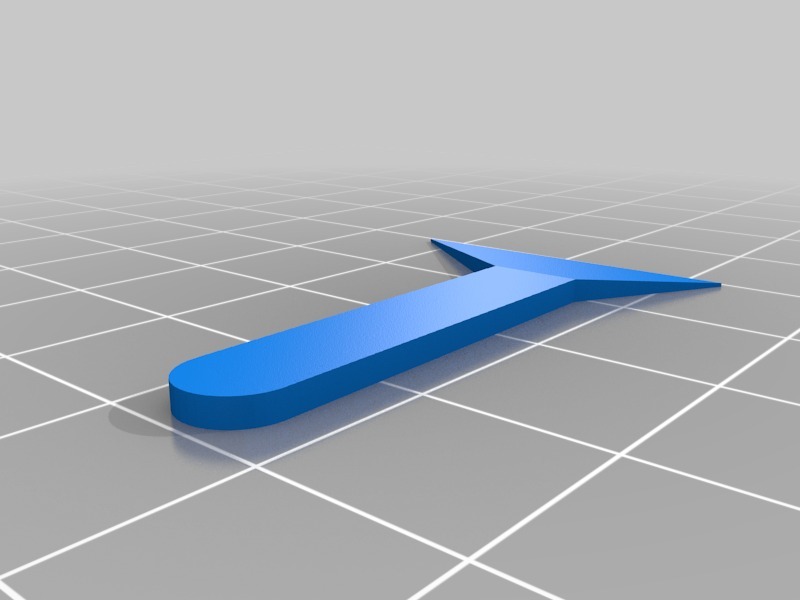 烟草铲子3D打印模型