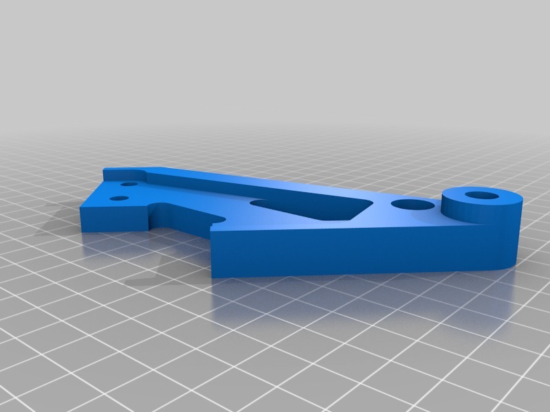 T型槽安装阀芯支架3D打印模型