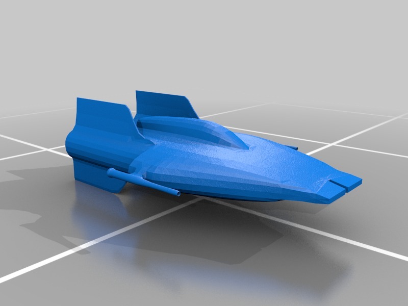 星球大战的A翼星际战士模型3D打印模型