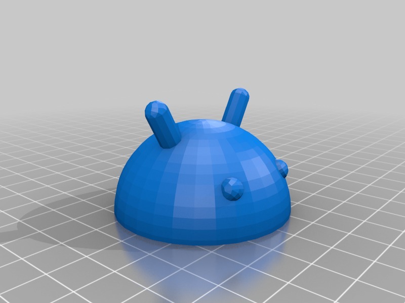 Android的吉祥物3D打印模型