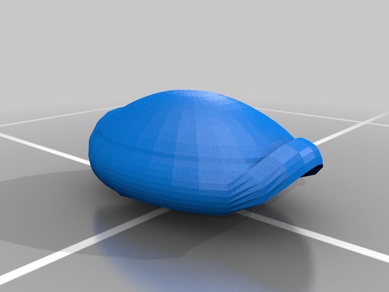 鳖甲3D打印模型