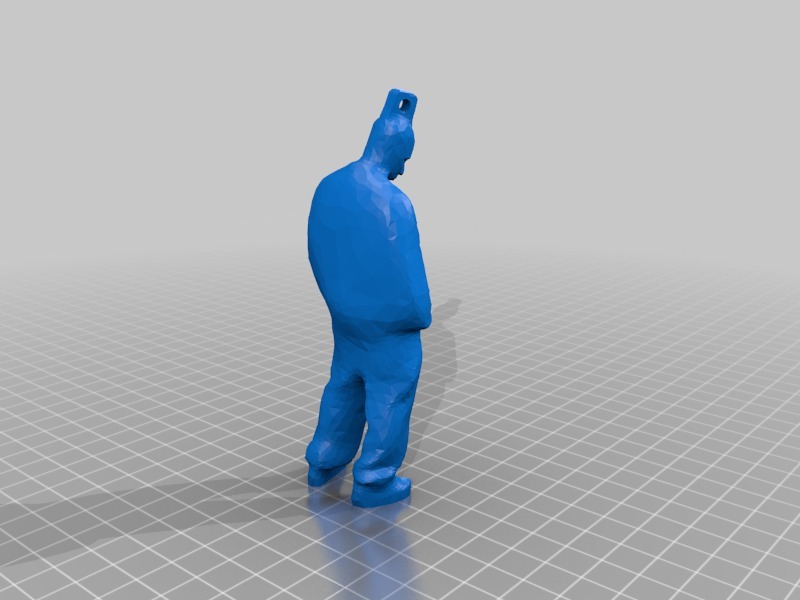 护符人物3D打印模型