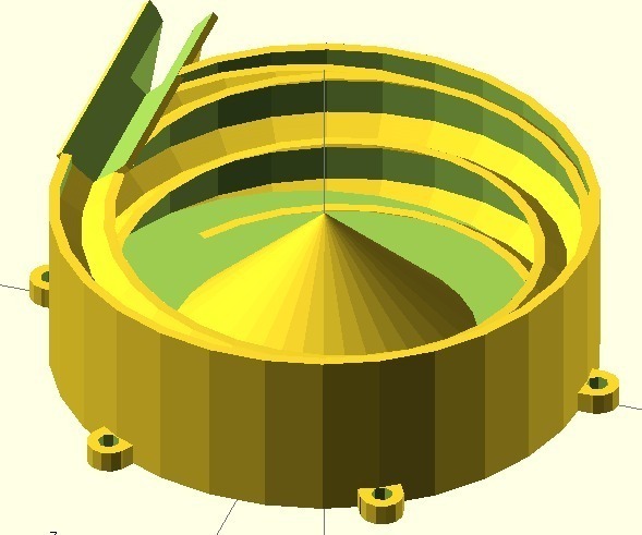 振动料斗3D打印模型