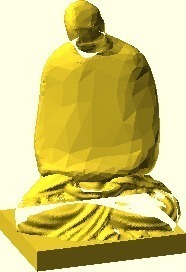 佛教徒3D打印模型