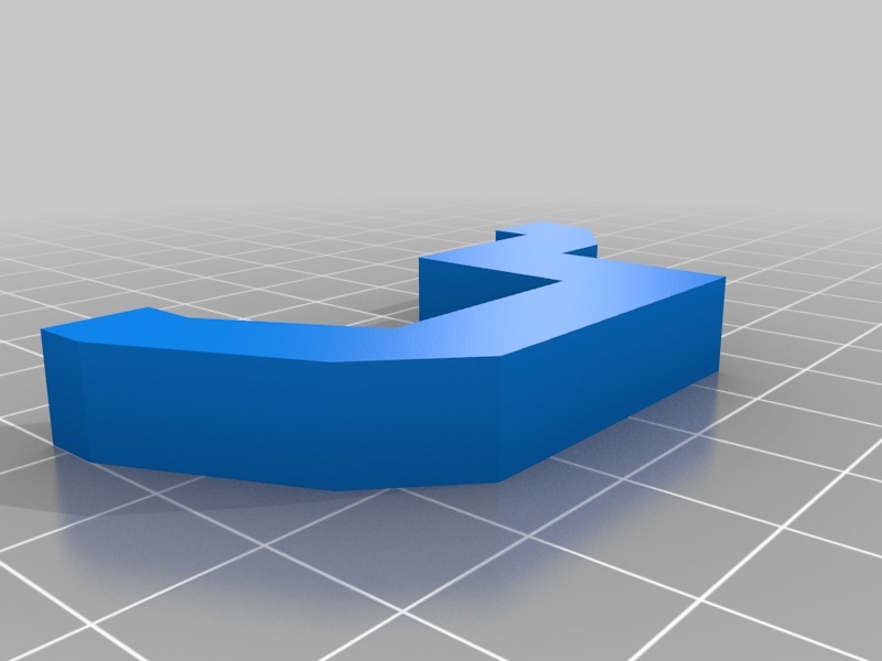 魔方墙衣帽钩3D打印模型