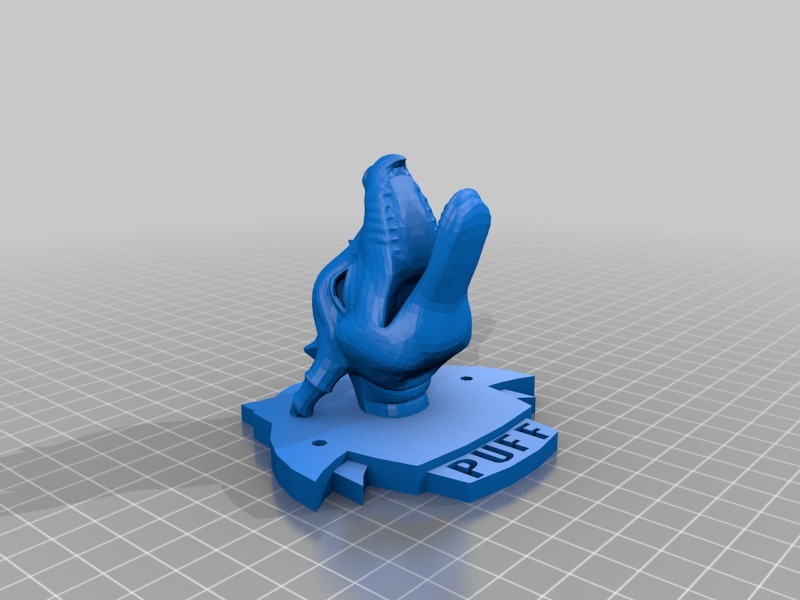 龙头奖杯3D打印模型