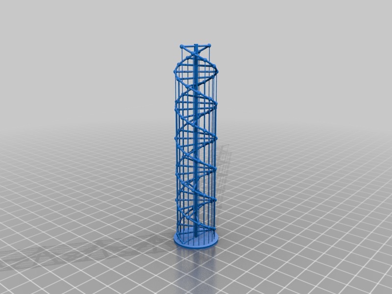 DNA模型3D打印模型