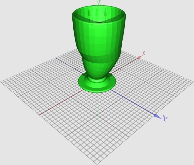 高脚杯3D打印模型