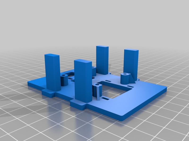 飞机外壳框架3D打印模型