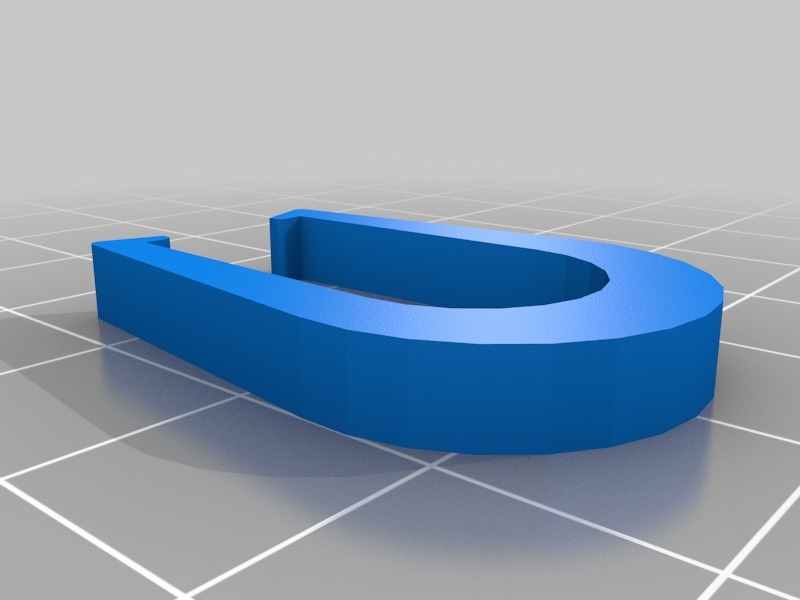 钩夹3D打印模型