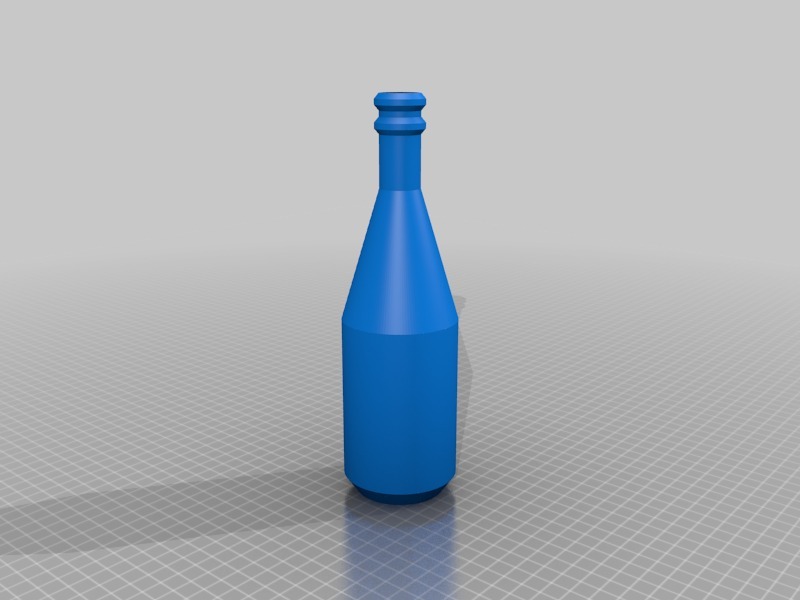 瓶子3D打印模型