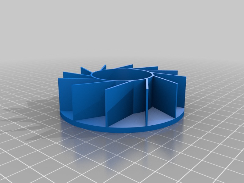 水车3D打印模型