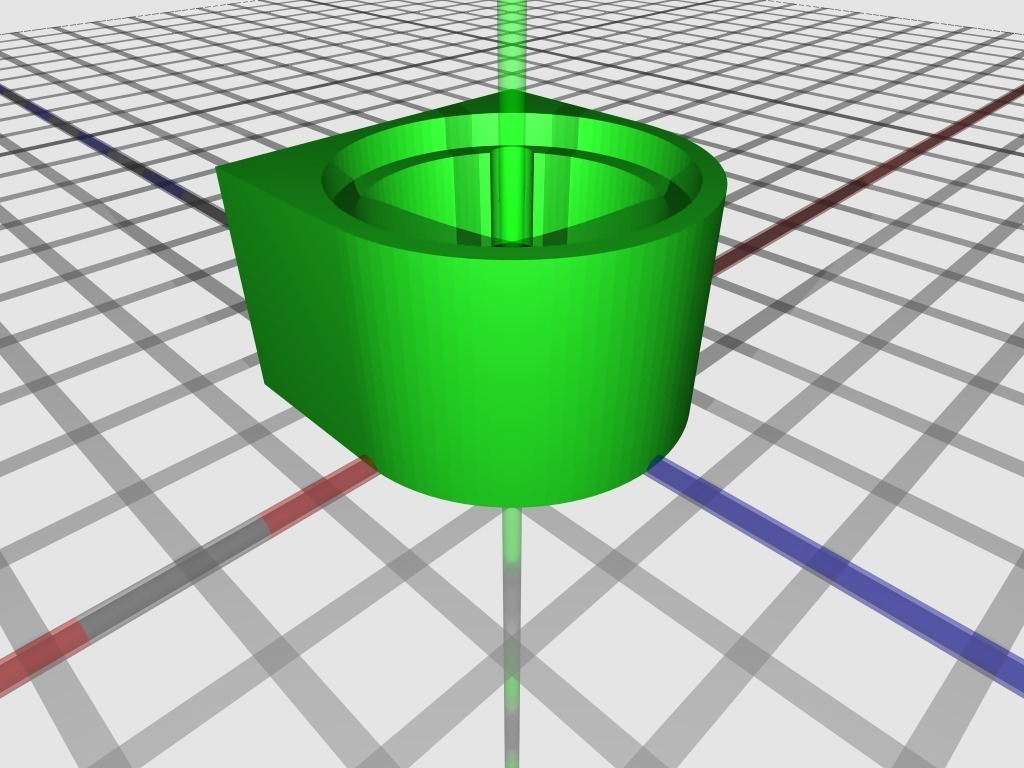 青铜衬管部件3D打印模型
