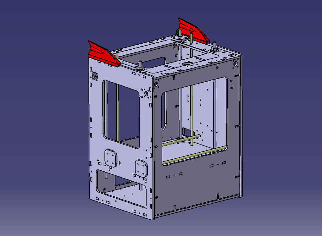 尾翼3D打印模型