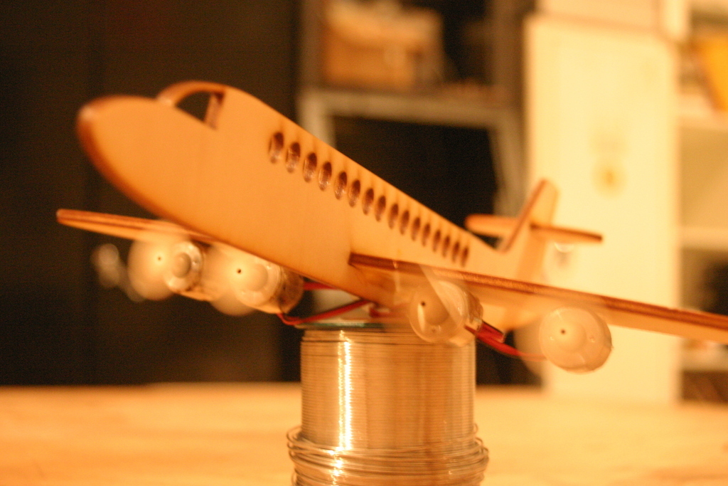 飞机玩具3D打印模型