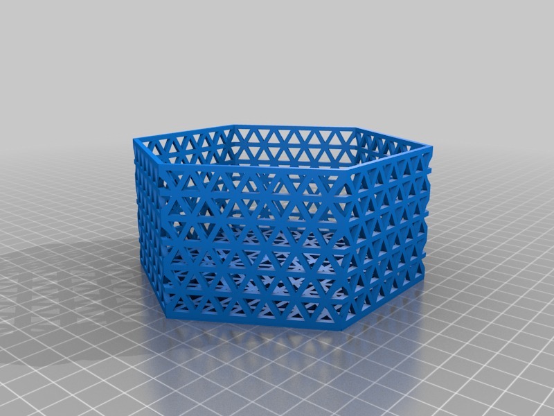 镂空盒子3D打印模型