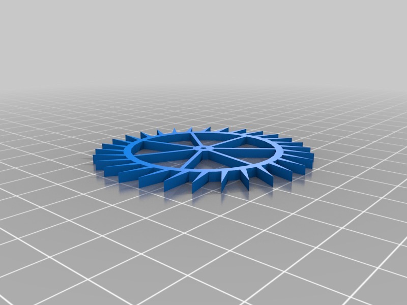 闹钟齿轮3D打印模型