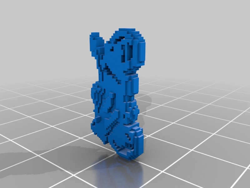 铃木3D打印模型