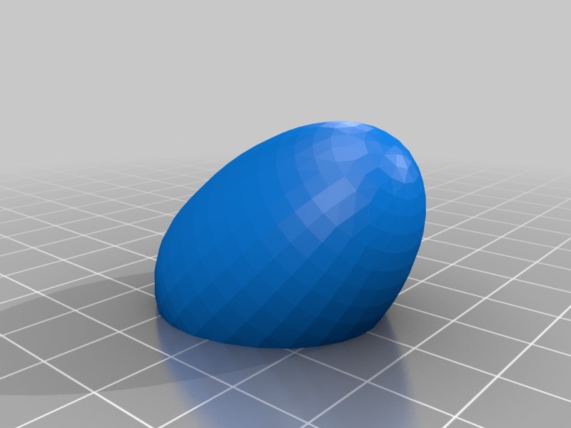鸡蛋3D打印模型