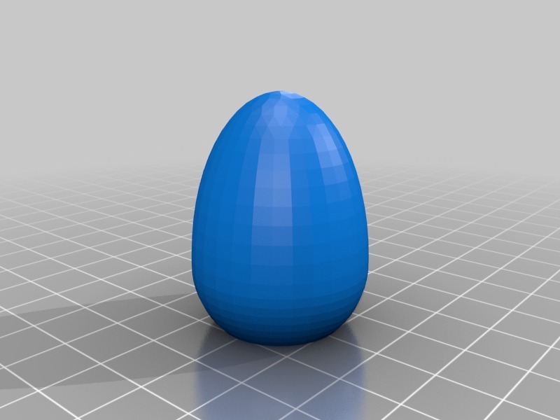鸡蛋3D打印模型