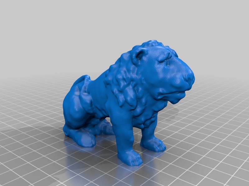 金狮3D打印模型