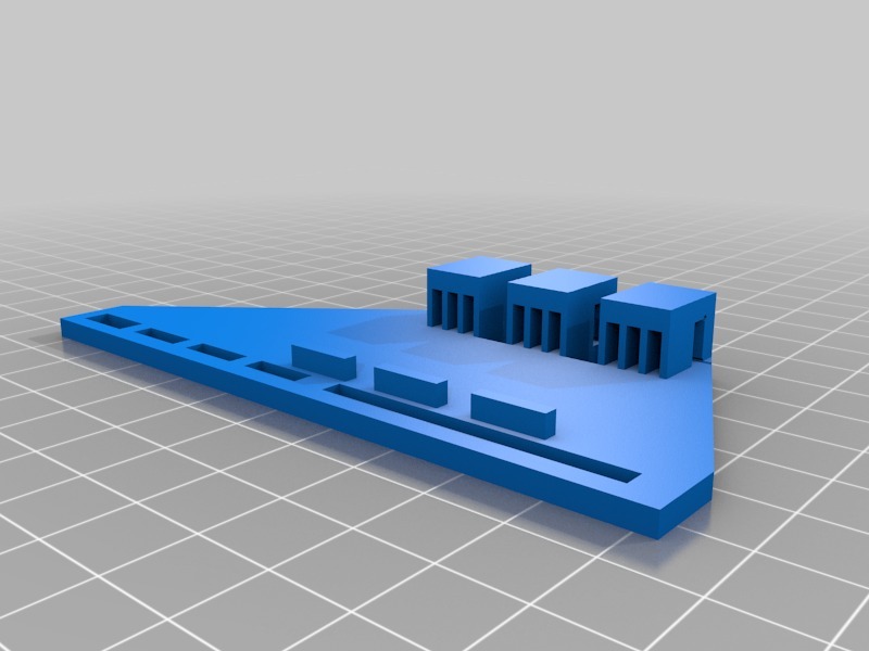 圆规零部件3D打印模型