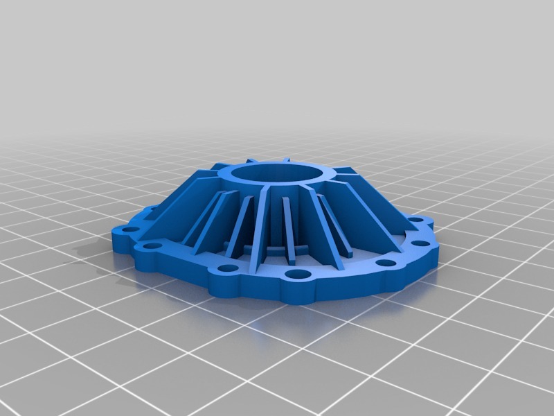 齿轮帽3D打印模型