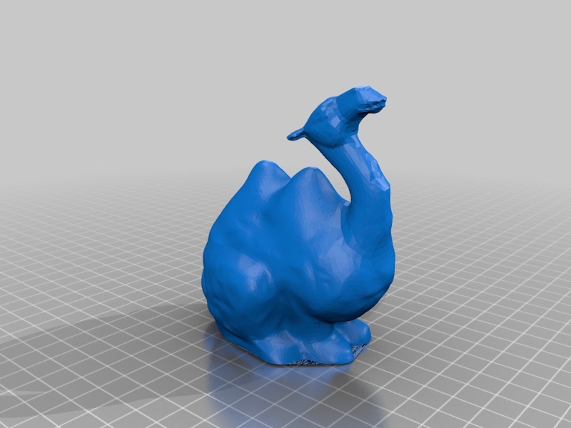 双峰骆驼3D打印模型