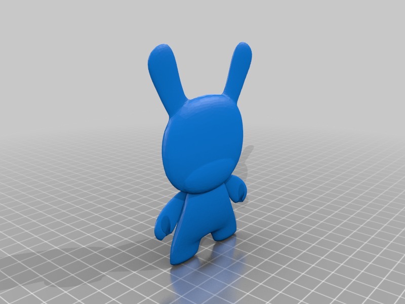 胖兔子3D打印模型