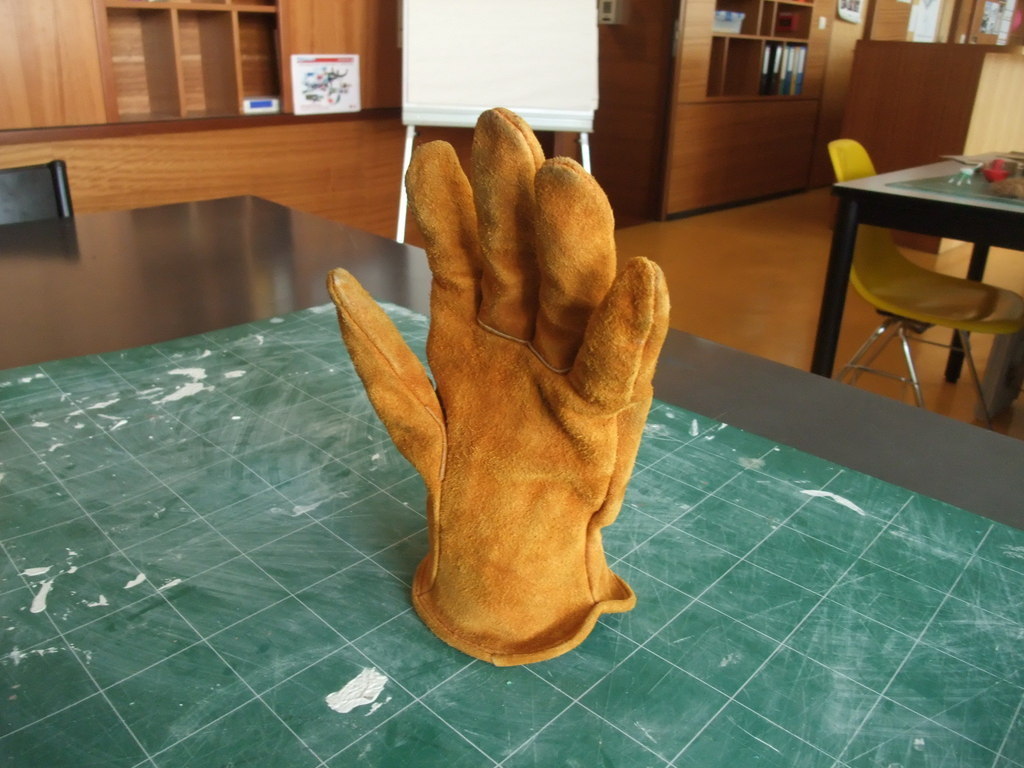 皮革手套3D打印模型