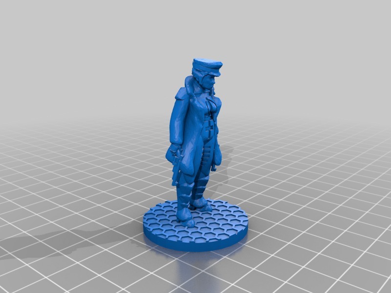 贝克船长3D打印模型
