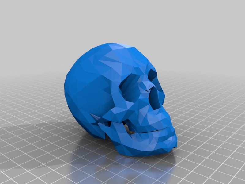 颅骨3D打印模型