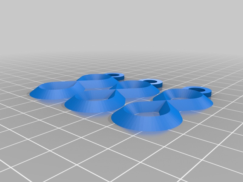 无限标志钥匙扣3D打印模型
