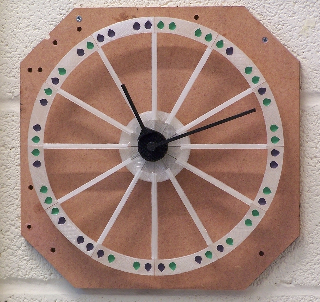 时钟3D打印模型
