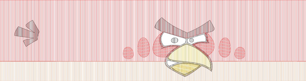 愤怒的小鸟-红色3D打印模型