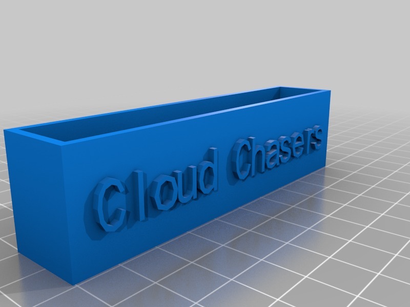 基本名片夹3D打印模型