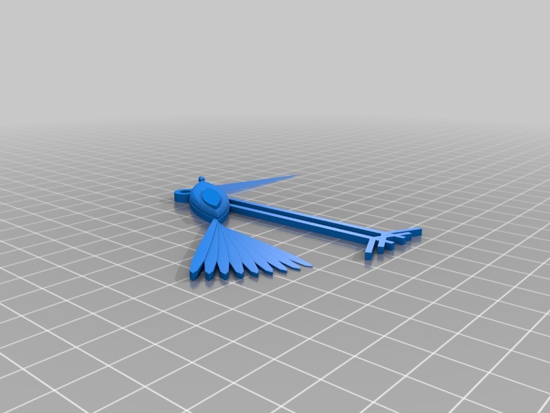 鸟3D打印模型